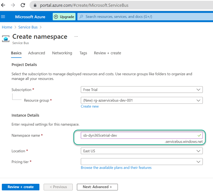 How To Create Azure Service Bus And Queue In Microsoft Azure Portal